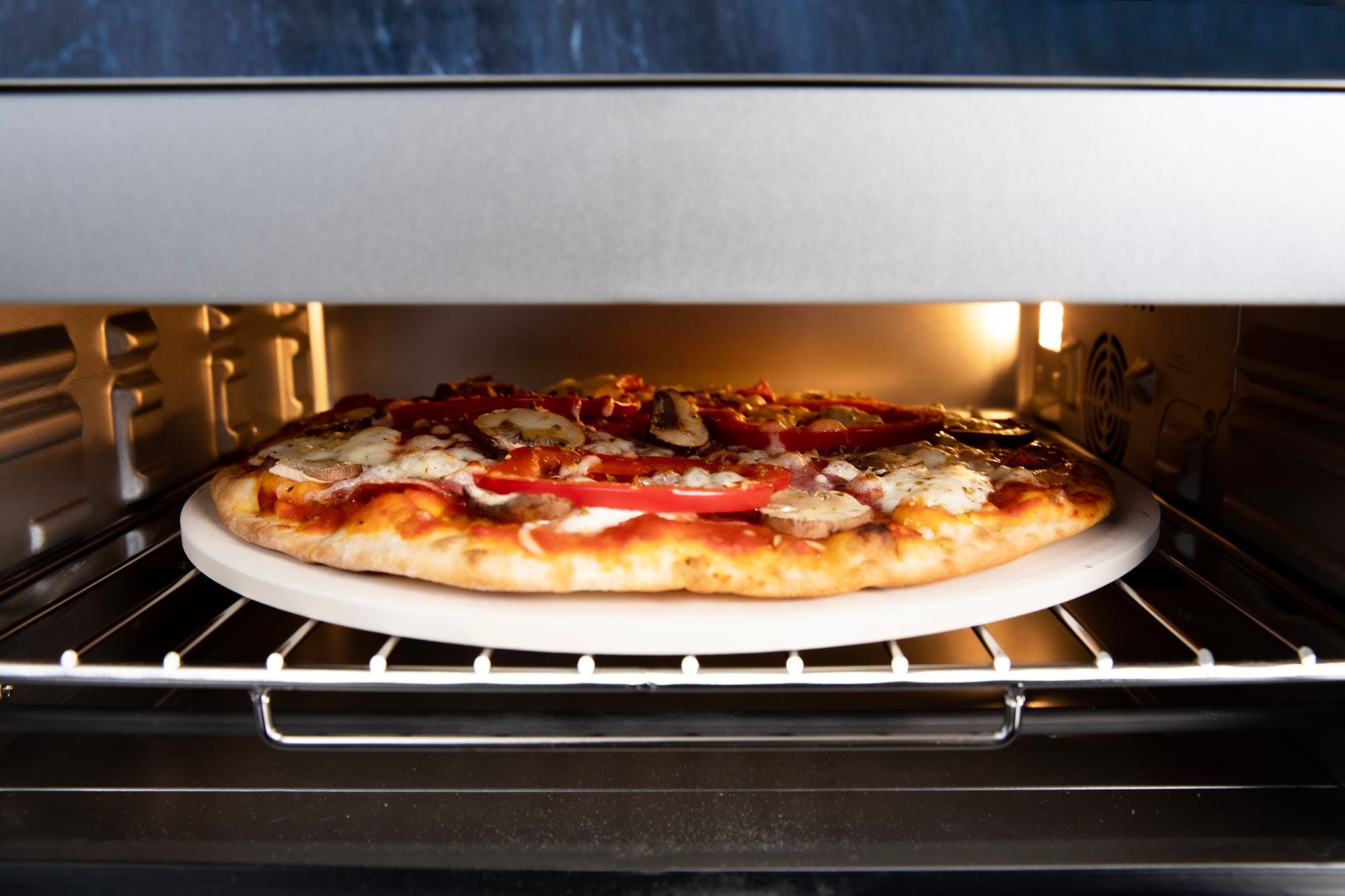 Gastronoma 18310019 - Hoge temperatuur airfryer en pizza oven in één