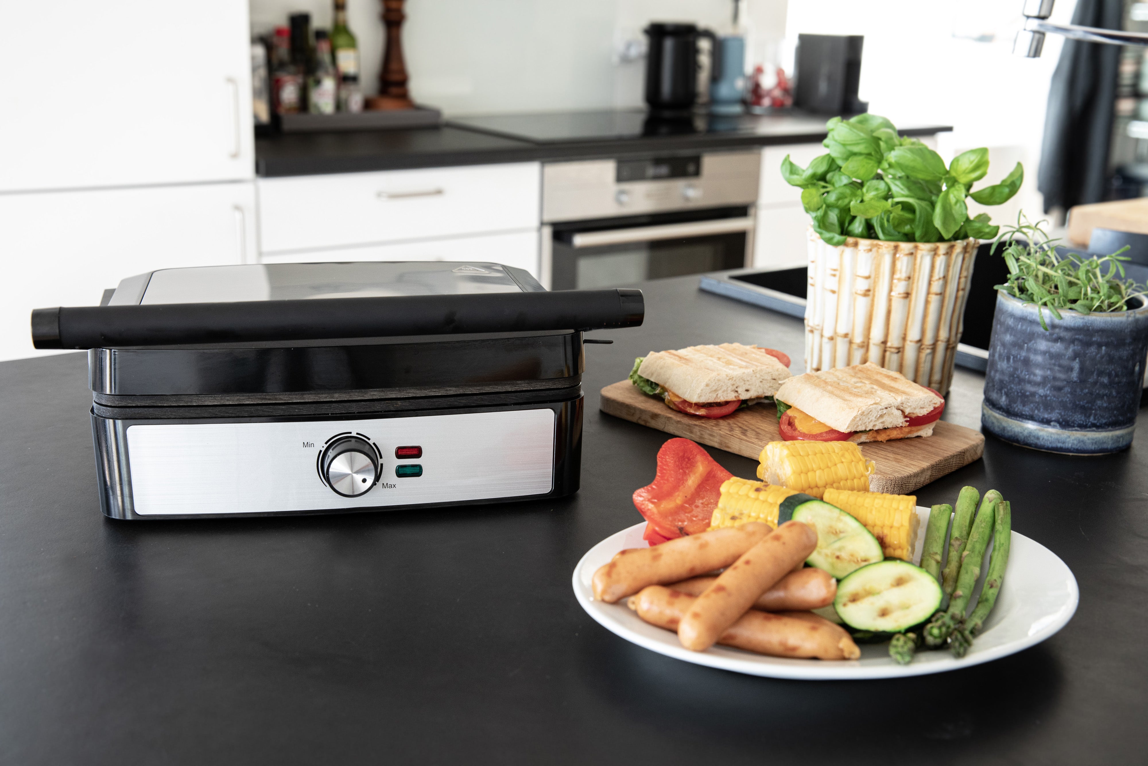 Gastronoma 18240001 - Panini grill en contactgrill