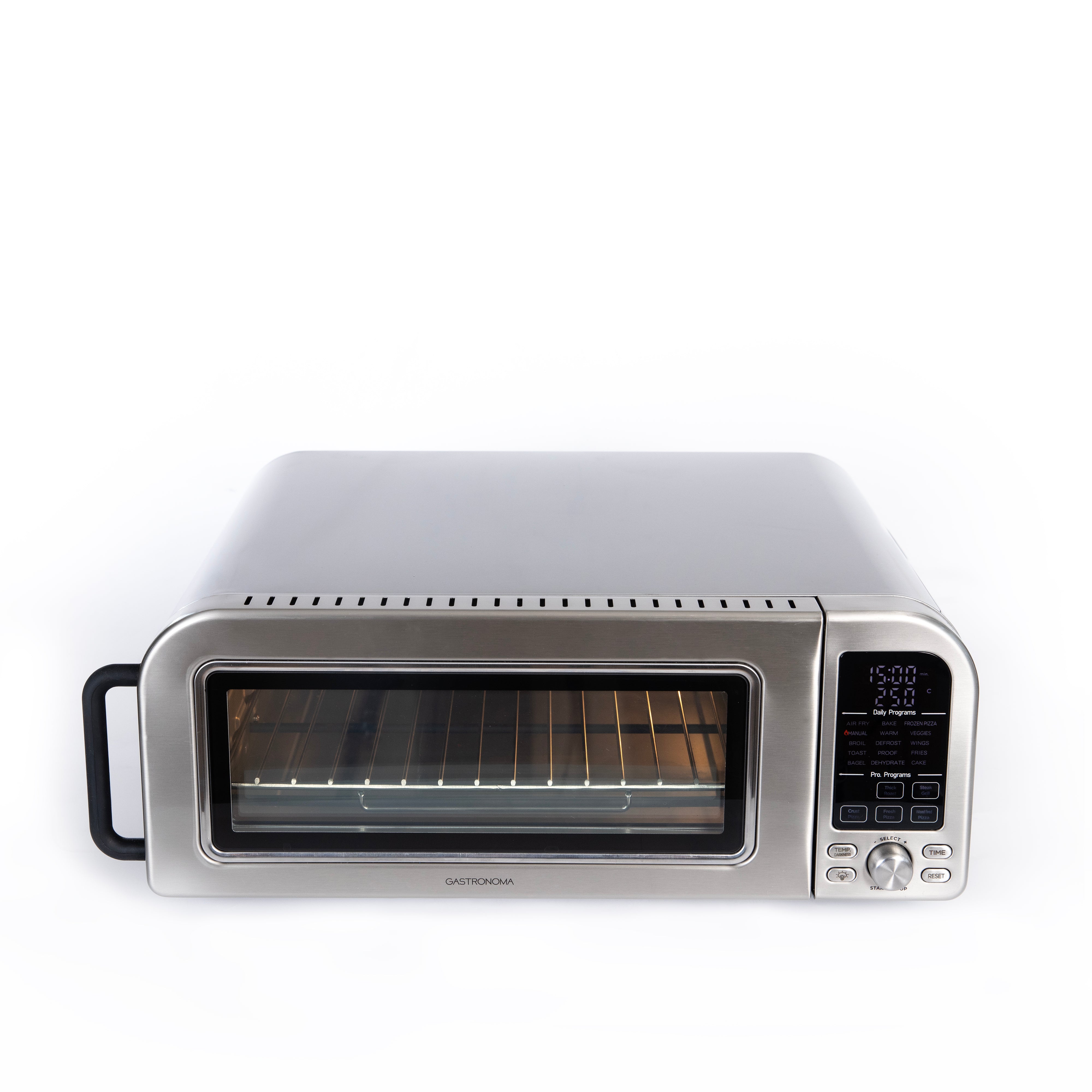 Gastronoma 18310019 - Hoge temperatuur airfryer en pizza oven in één