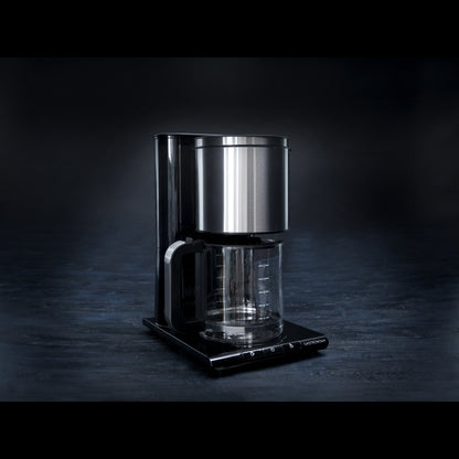 Gastronoma 18100003 - Koffiezetapparaat 1.5L, zwart/roestvrij staal