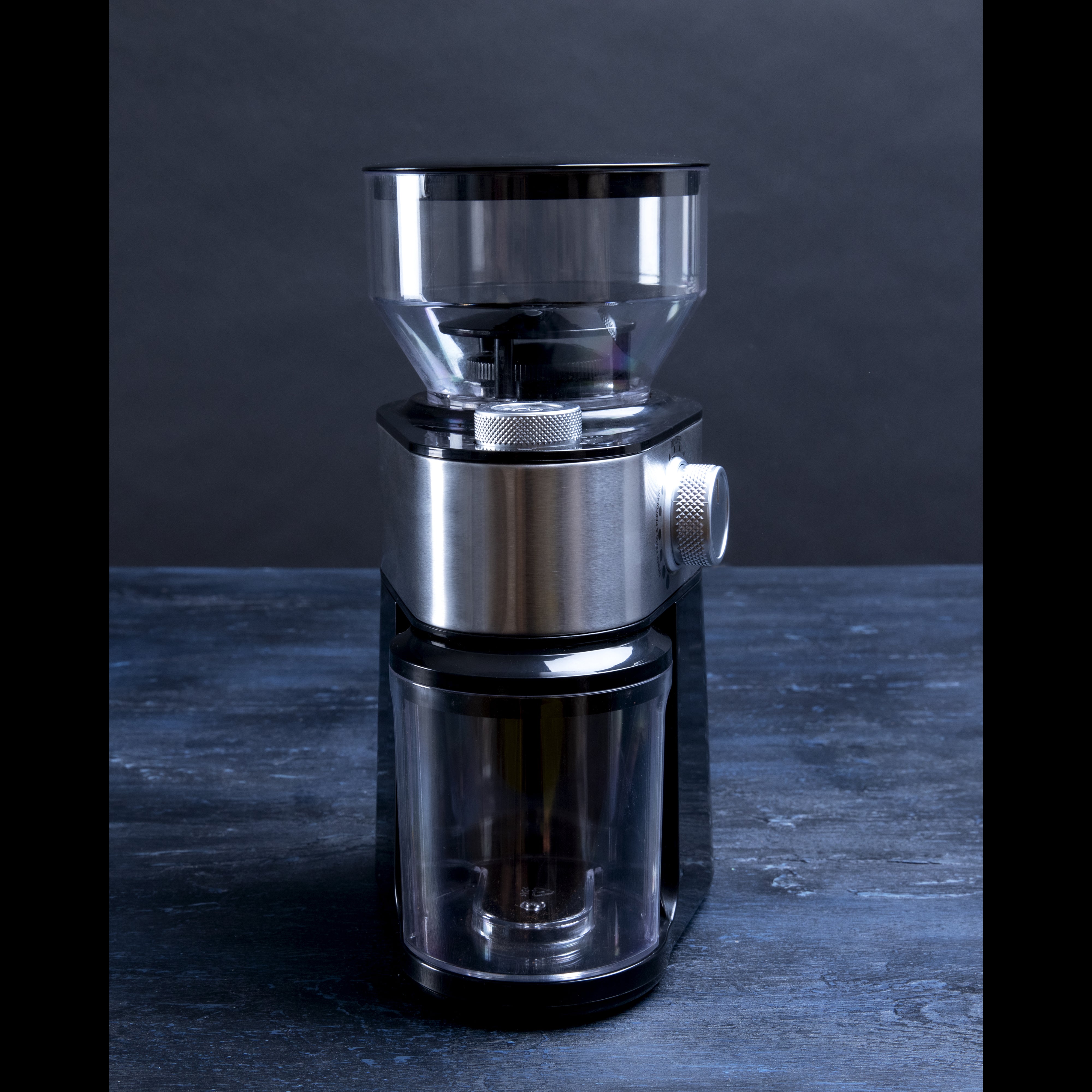 Gastronoma 18120001 - Coffee grinder, black / brushed steel