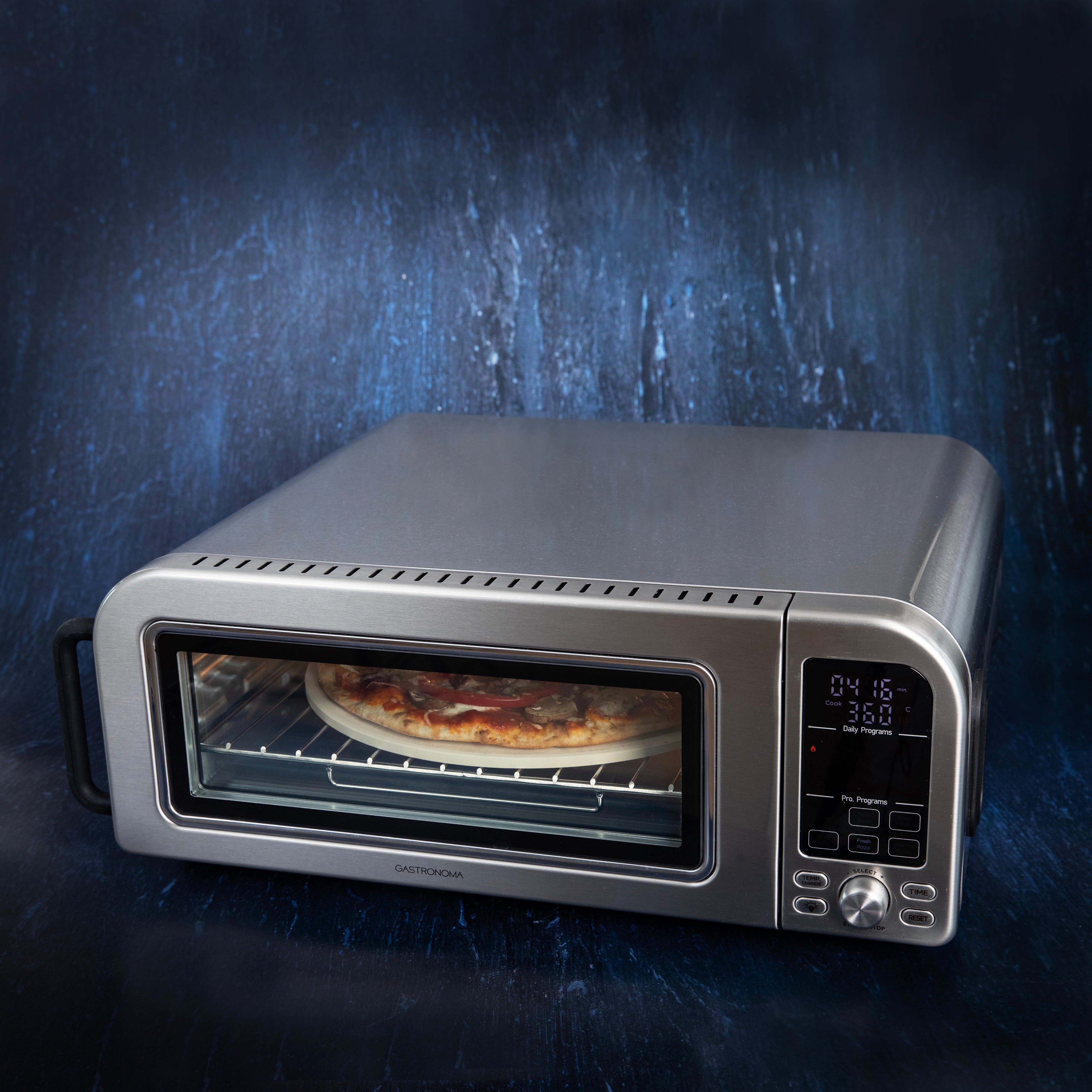 Gastronoma 18310019 - Hoge temperatuur airfryer en pizza oven in één