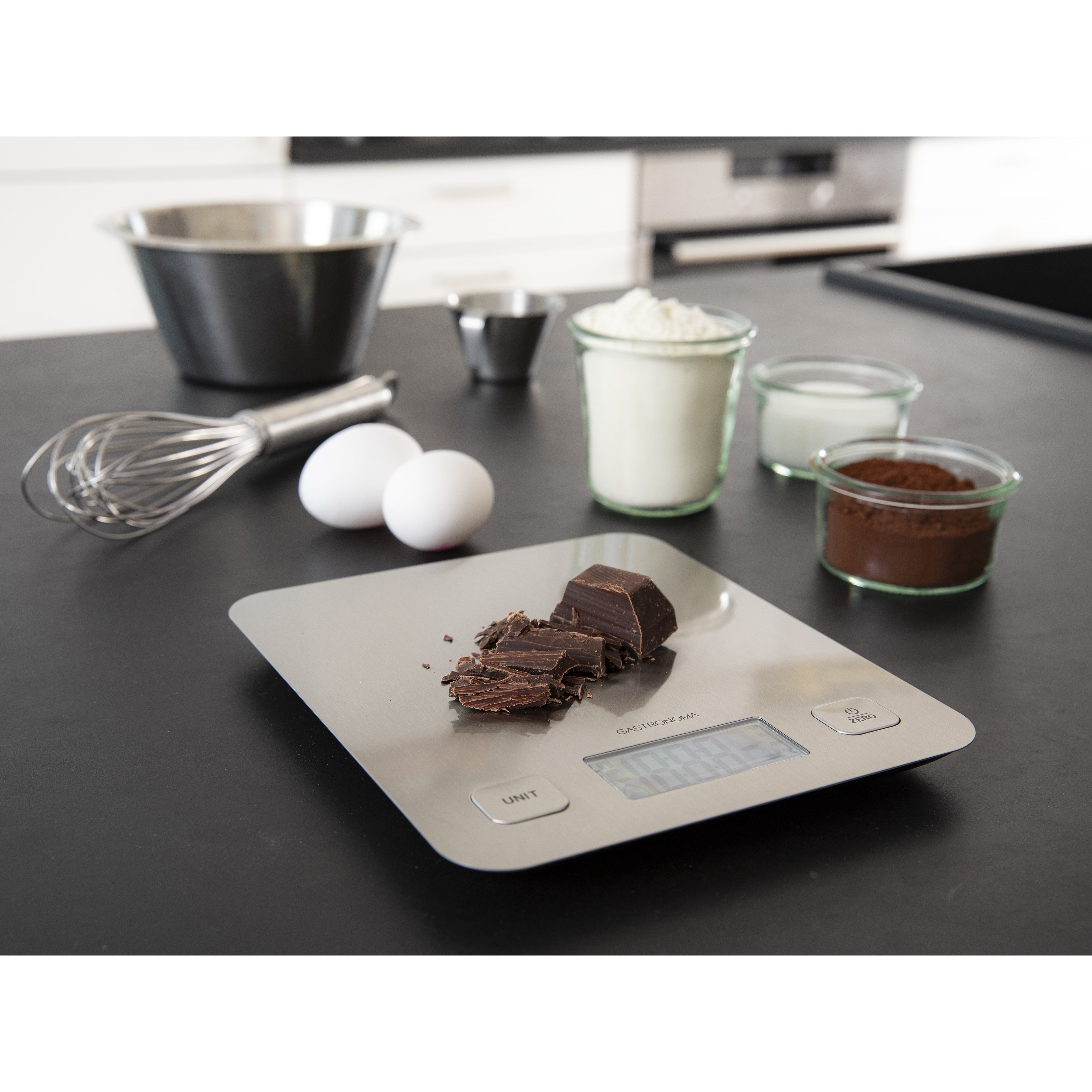 Gastronoma 18310015 - Electronic kitchen scale 5 kgs, stainless steel