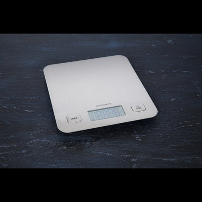 Gastronoma 18310015 - Elektronische keukenweegschaal 5 kg, roestvrij staal