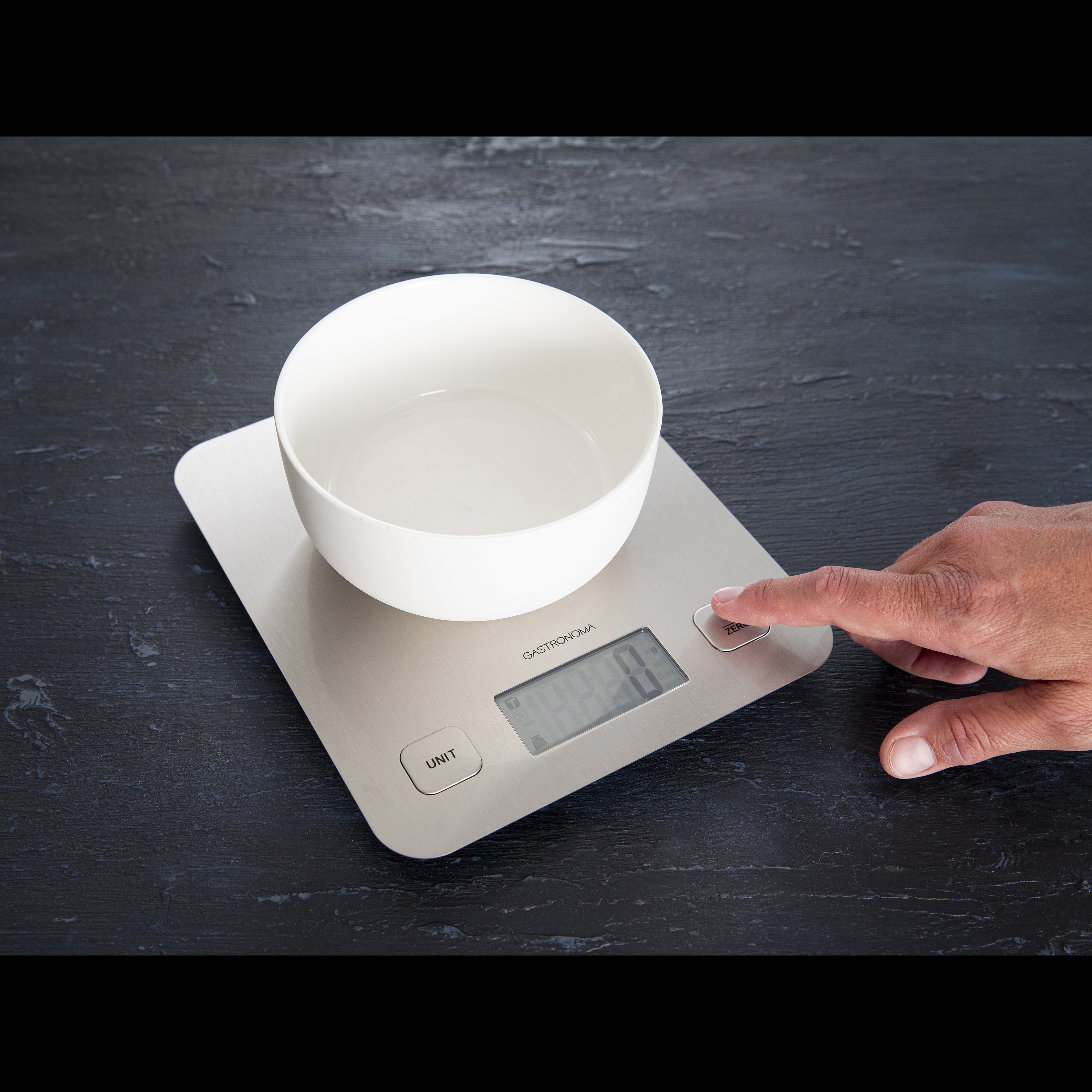 Gastronoma 18310015 - Electronic kitchen scale 5 kgs, stainless steel